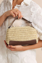 Voralis beige crossbody bag - lifestyle shot