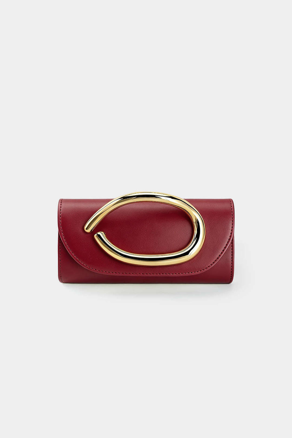 Voralis metallic clutch bag - lifestyle shot