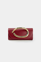 Voralis metallic clutch bag - lifestyle shot