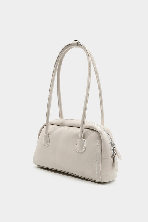 Voralis ivory shoulder bag - strap detail